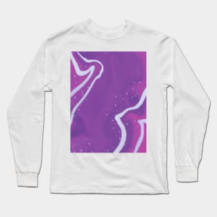 marbling Long Sleeve T-Shirt